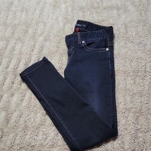Guess Navy Jeans Skinny Leg Sz 28